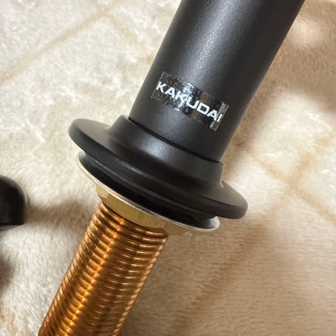 KAKUDAI マットブラック 蛇口 JIS規格