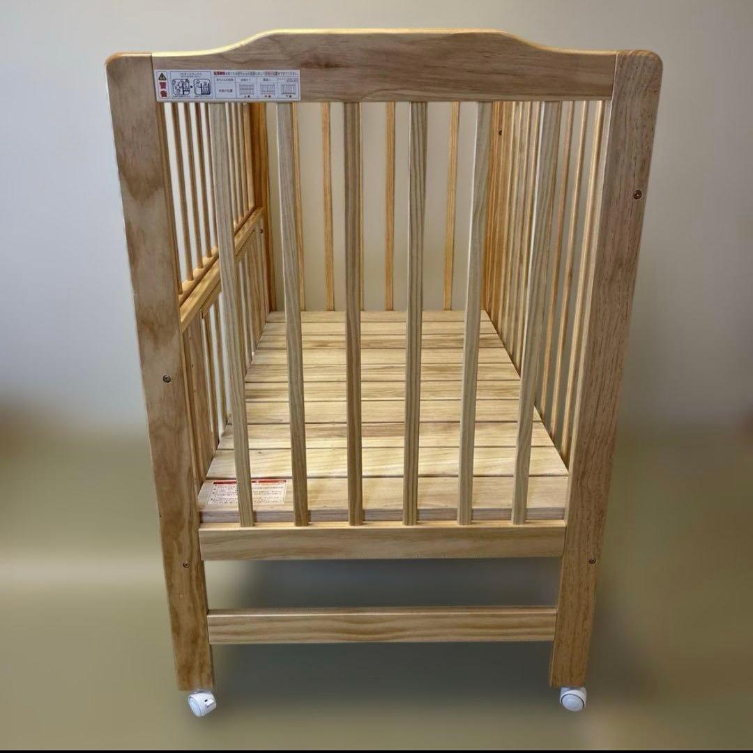 KATOJIカトージ ハイシートベビーベッド　ハイタイプ　ベビーベッド