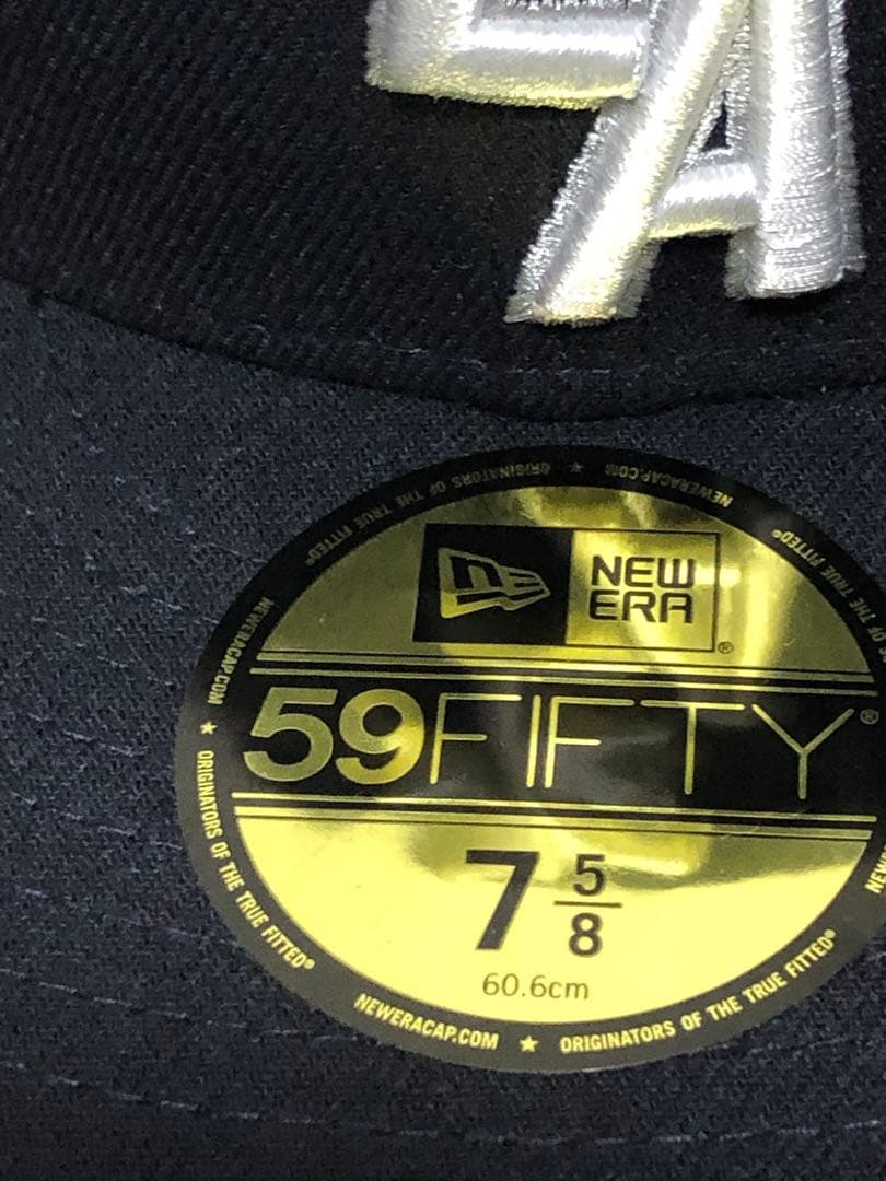 【未使用新品NAVY】WIND AND SEA NEW ERA 7-5/8