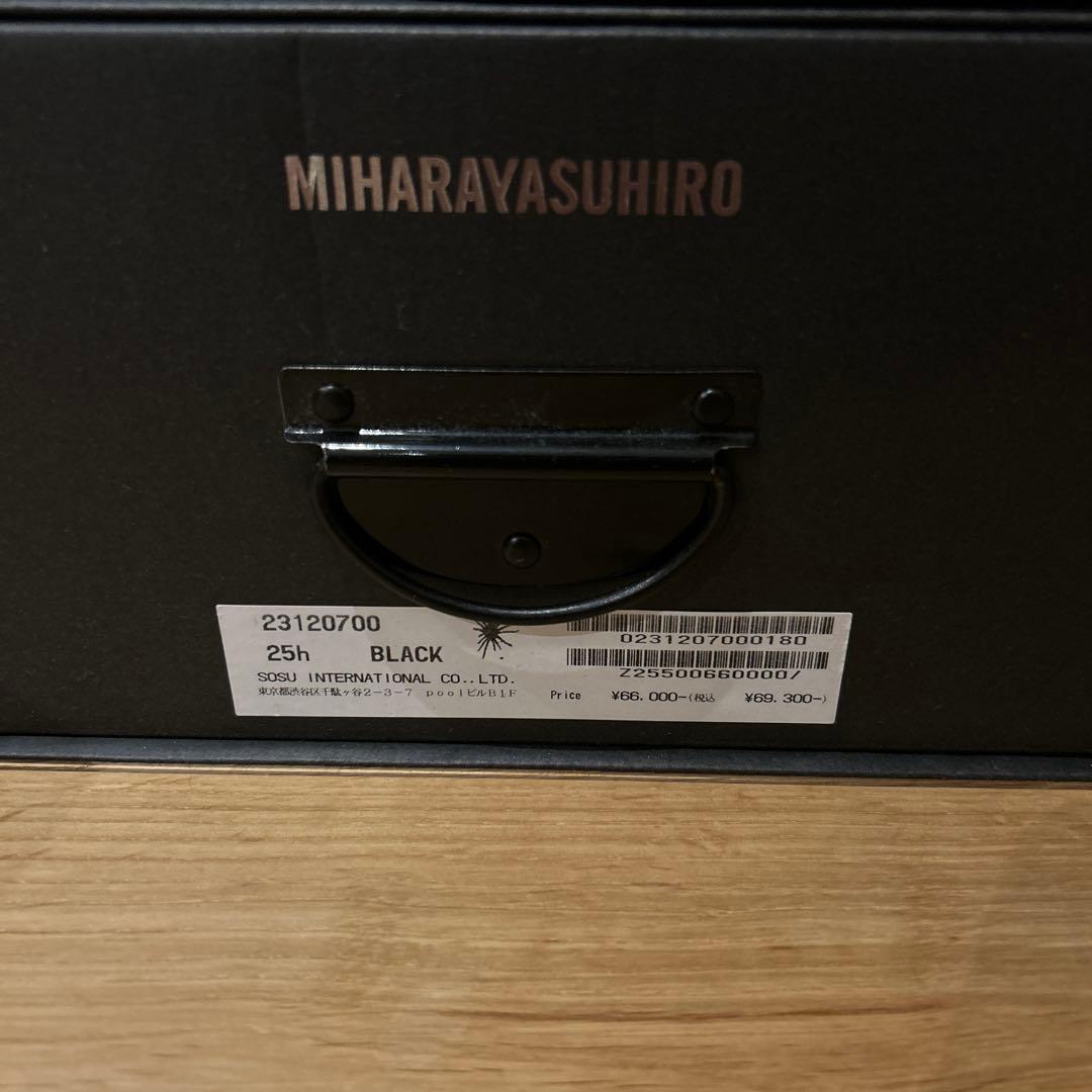 靴 AW09 MiharaYasuhiro Double Layered Boots