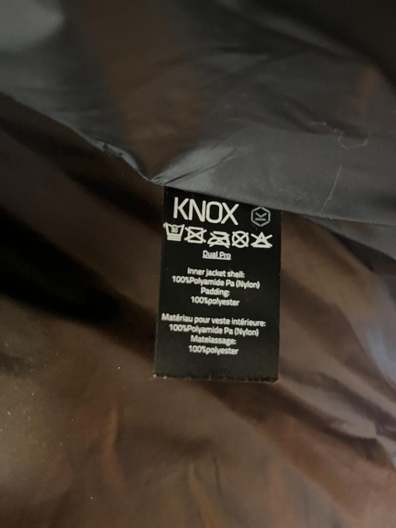 KNOX ノックス デュアルプロ グリーン Sサイズ（ダブルジッパー仕様）