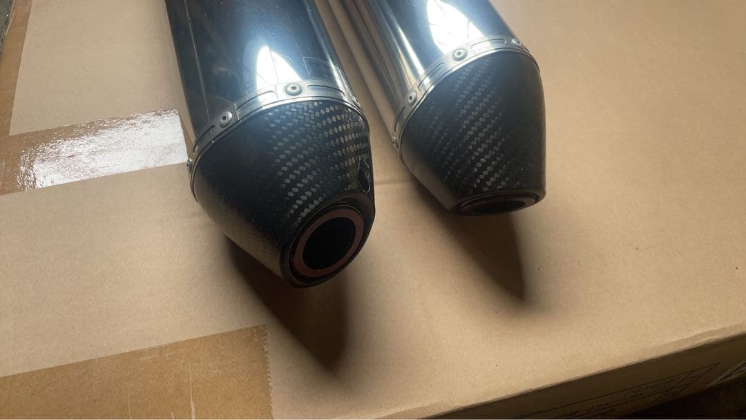 VTR SP2 USヨシムラ　マフラー 転倒スリキズあり　排気漏れ　破れなし