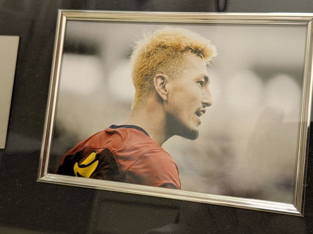 【鹿島アントラーズ】鈴木優磨月間MVP受賞祈念特製フレームユニフォームおまけ付き