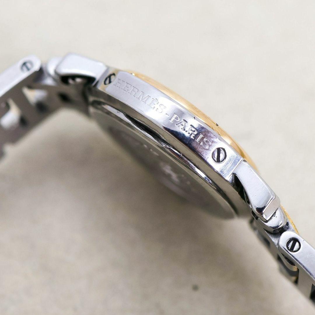 稼働 Hermes クリッパー 腕時計 ブラック CL4.220 967