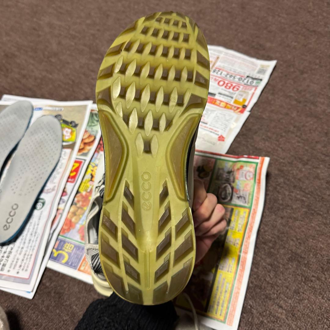 値下げ！ECCO ゴルフシューズ GORE-TEX ホワイト