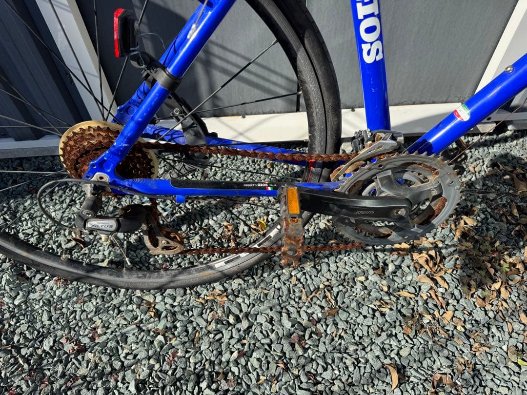 GIOS Mistral クロスバイク 青　直接取引限定 静岡県
