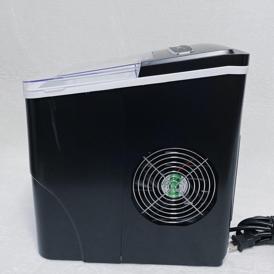 美品　VPCOK　ポータブル型製氷機　自動製氷機　家庭用　HZB-12　ブラック