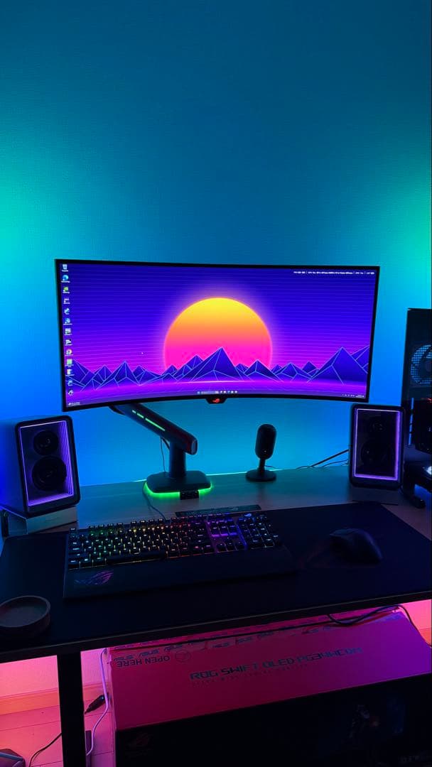 ゲーミングモニター ROG Swift OLED PG34WCDM
