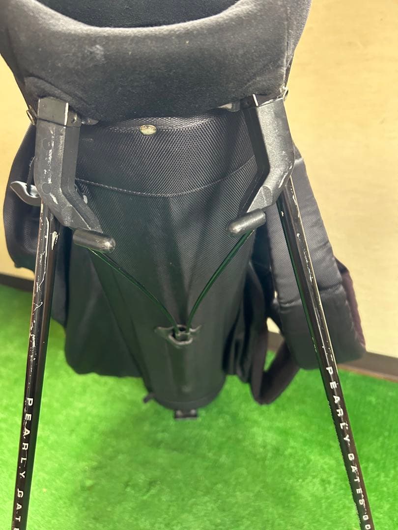 PEARLY GATES ゴルフキャディバッグ 黒