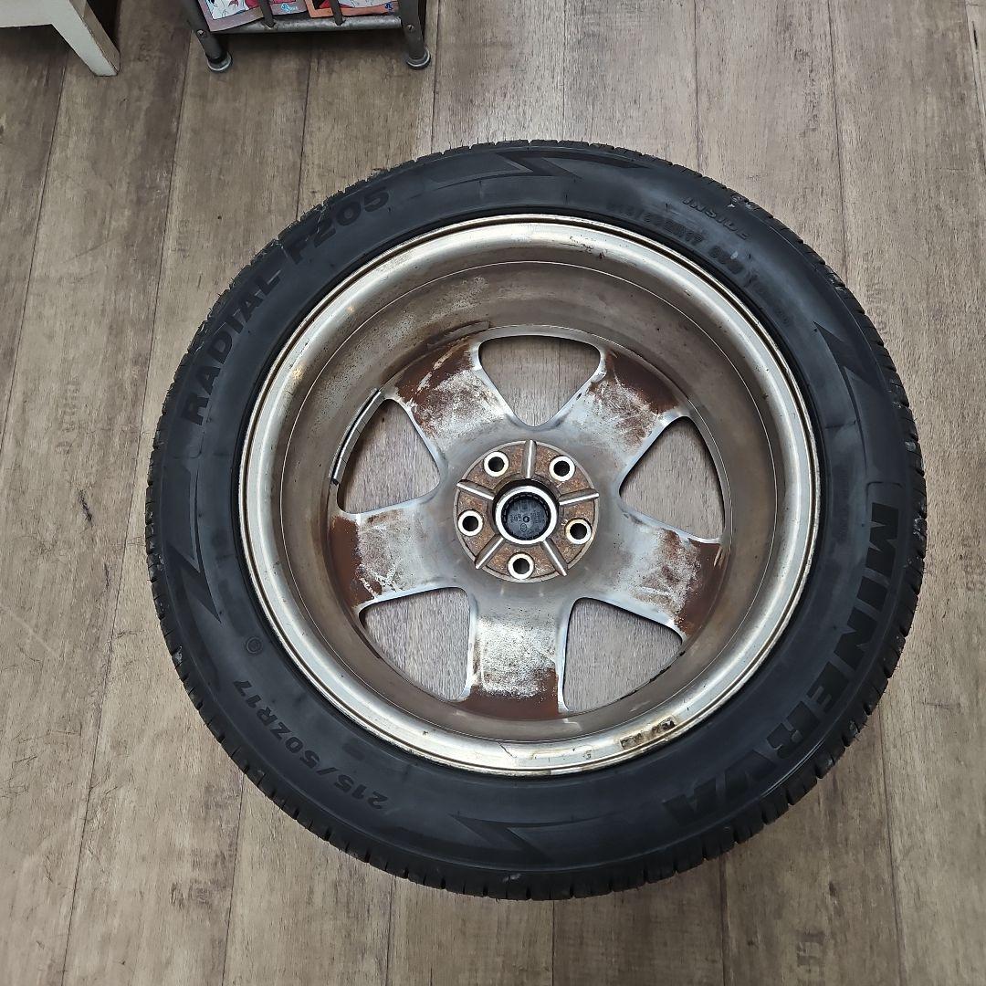 シボレーhhr純正アルミ17 215/50r17OPELジープレネゲードコンパス