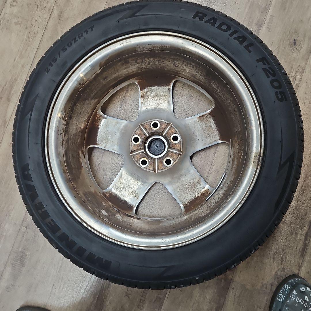 シボレーhhr純正アルミ17 215/50r17OPELジープレネゲードコンパス