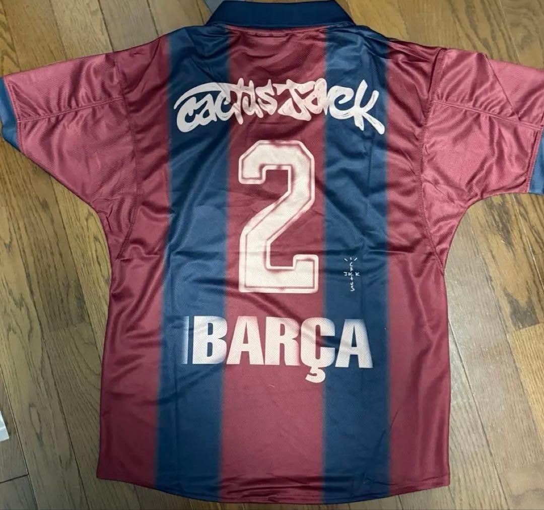 ウェア Cactus Jack x Nike x FC Barcelona Jersey