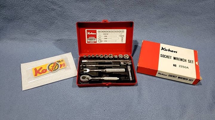 ⚫︎コーケン 2250A 1/4\"(6.35mm) ソケットセット
