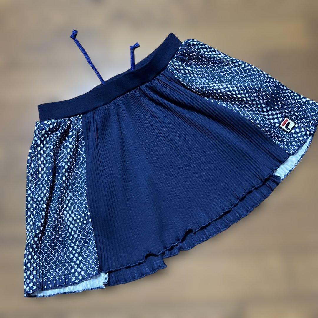 FILA ネイビー ドット柄　3点セット