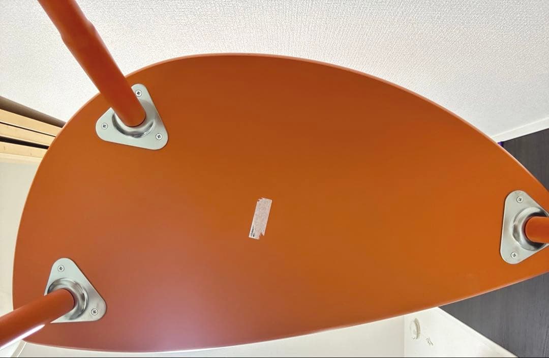 【廃盤・美品】IKEA LOVBACKEN サイドテーブル　オレンジ