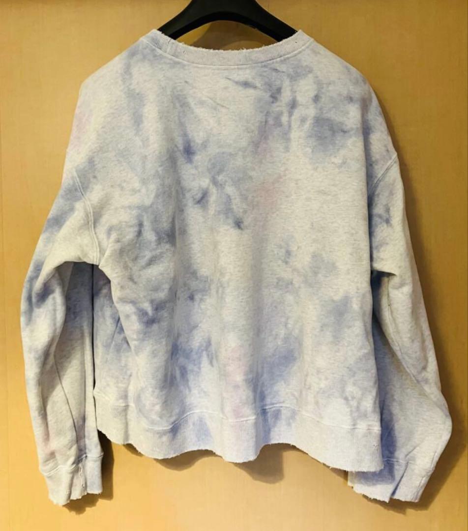 ANCELLM MARBLING SWEAT アンセルム　スウェット