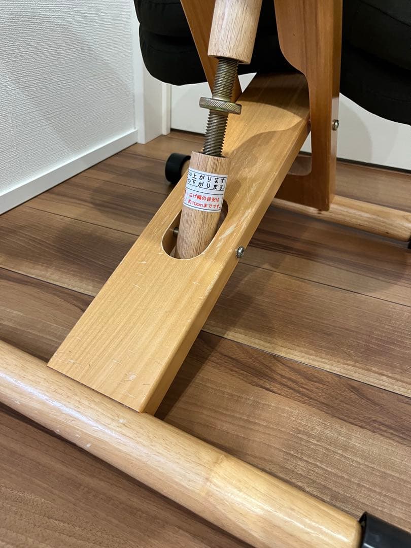 座面新品貼り替え済み！宮武製作所プロポーションチェアキッズCH-889CK濃緑