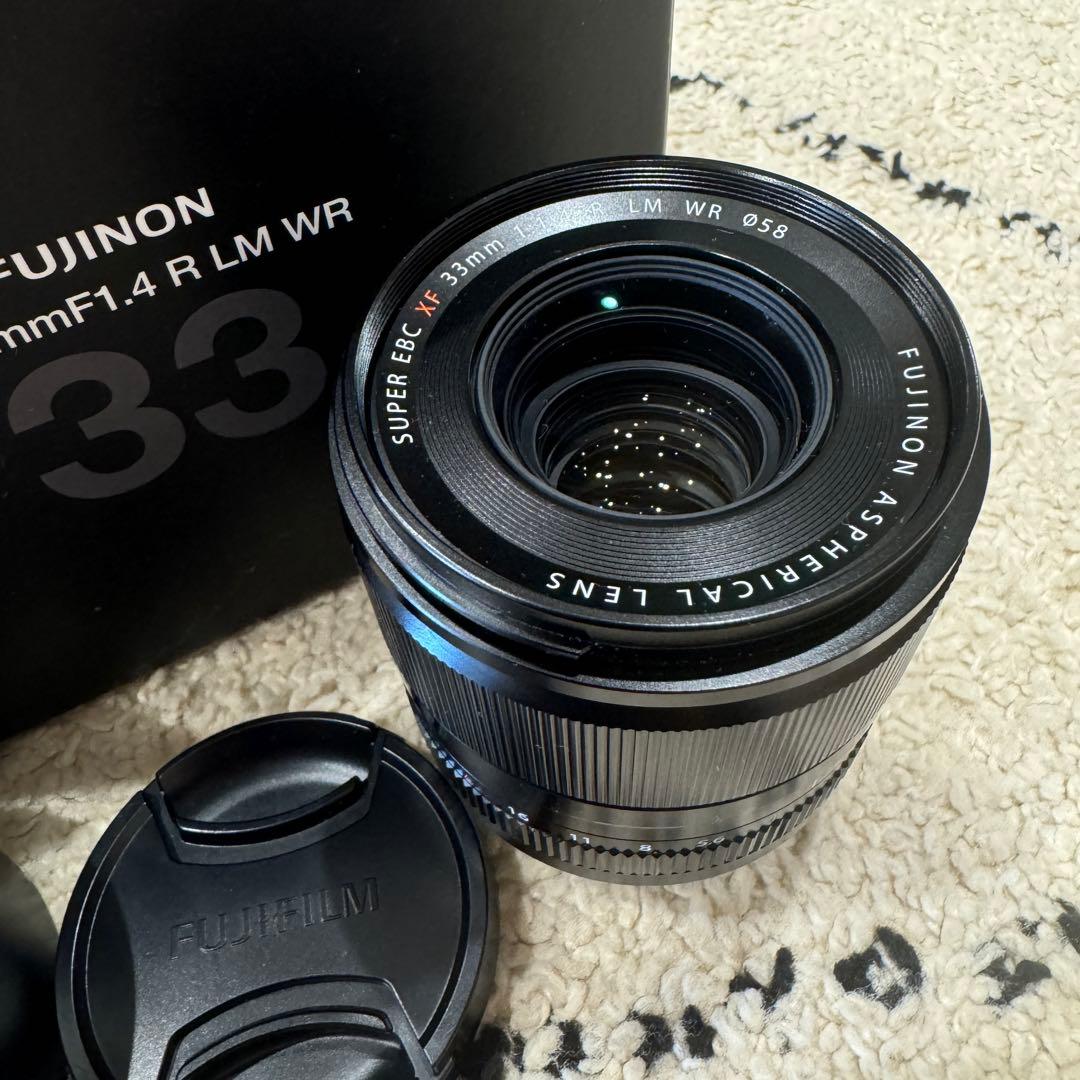 【美品】富士フイルム XF33mmF1.4 単焦点レンズ fujifilm