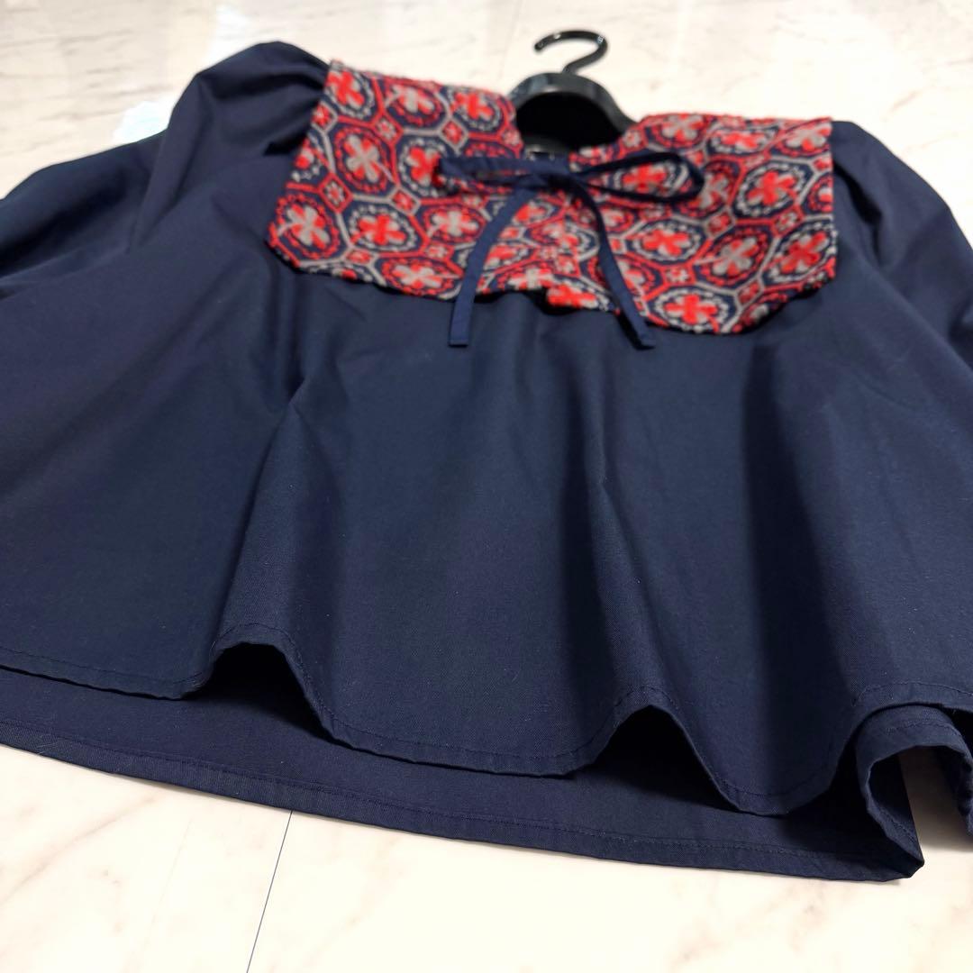 【新品タグ付き】ロージーモンスター クローバー エンブロイダリーカラー ブラウス