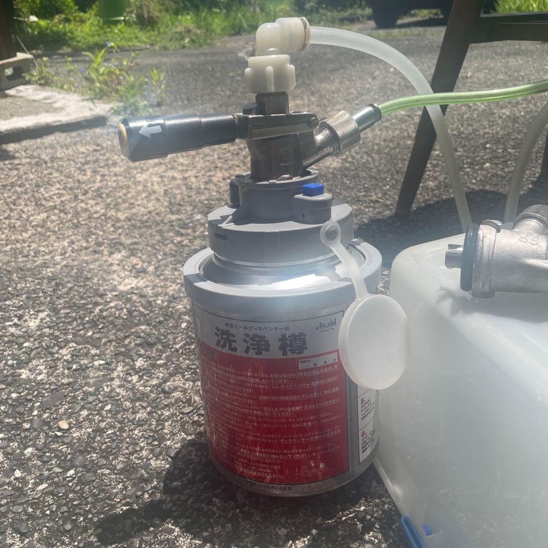 業務用生ビールサーバー(レギュレータなし、緑ボンベ無し)