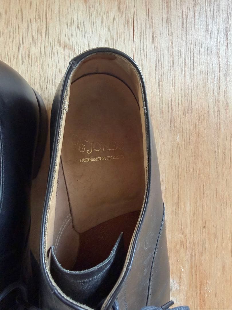 CROCKETT&JONES HALLAM 5057 12 ストレートチップ革靴
