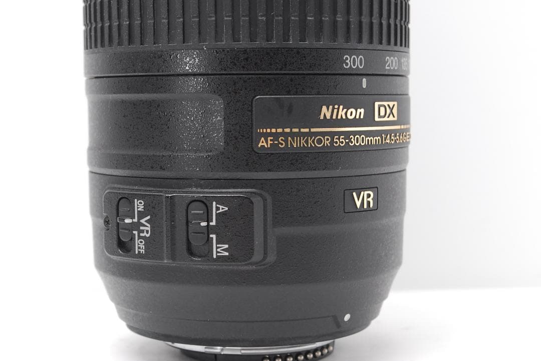 【フルセット　極美品】Nikon AF-S 55-300mm VR　手振れ補正