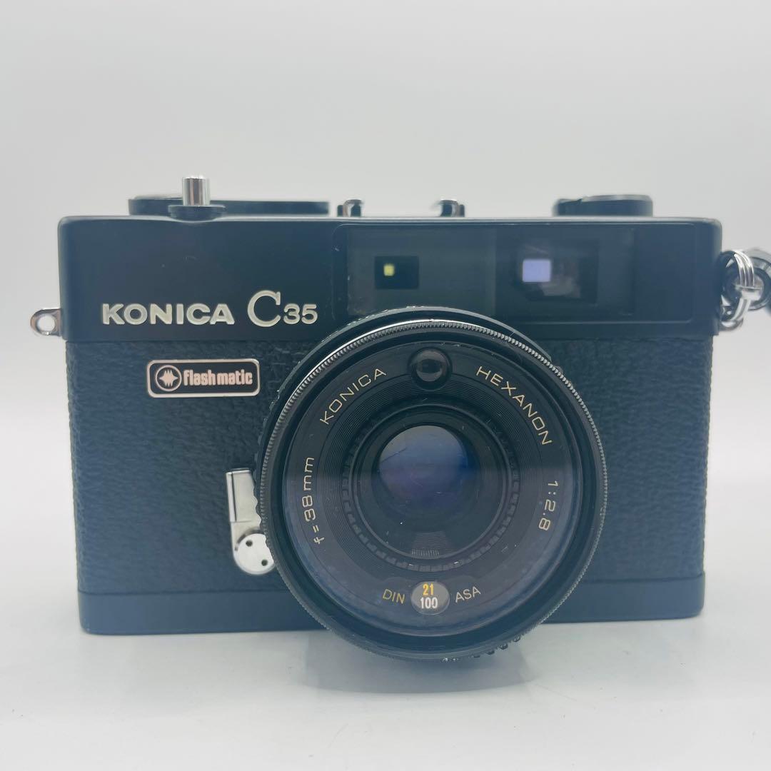 美品　Konica C35 flashmatic フラッシュマチック