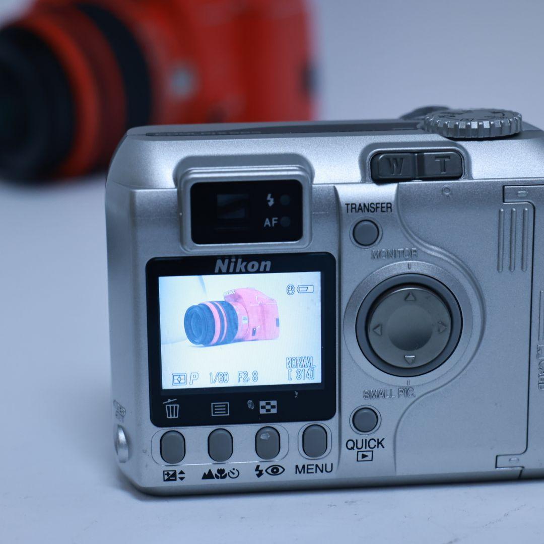 スマホ転送可 Nikon COOLPIX885 CFカード他付き