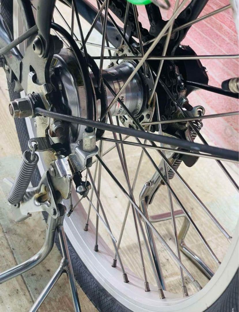 K2329 電動自転車パナソニック ギュット 子供乗せ 20インチ 送料無料