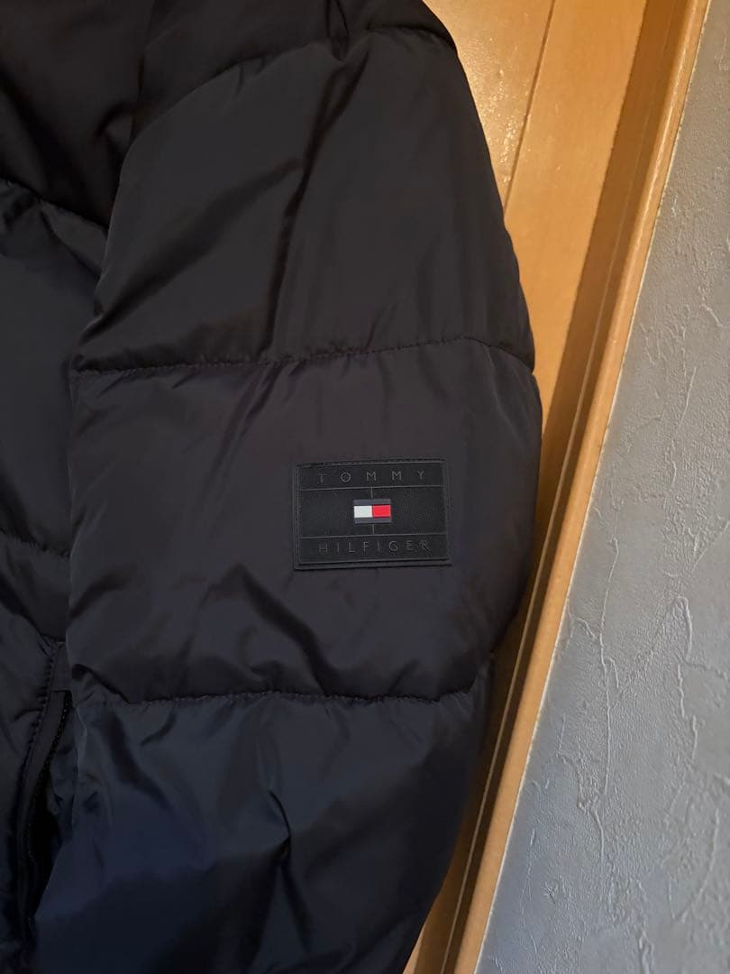   ブラック ダウンジャケット L