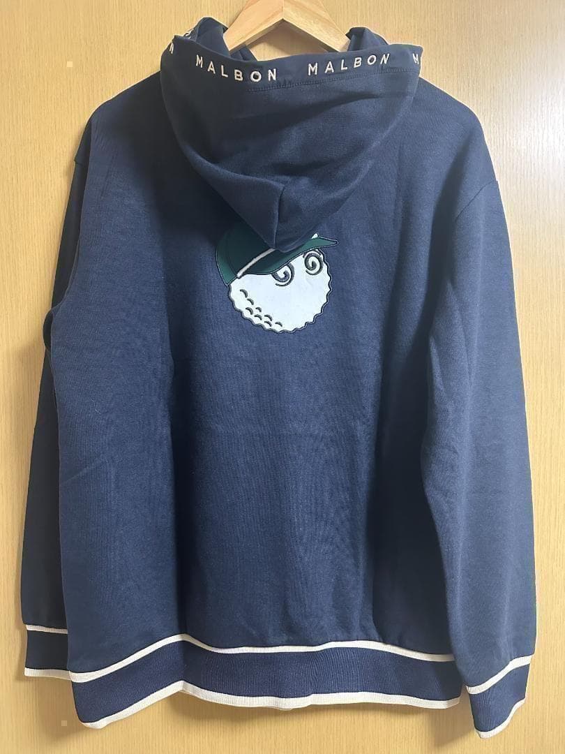 ネイビー色M マルボンゴルフ パーカー メンズウェア パーカー 長袖 トップス
