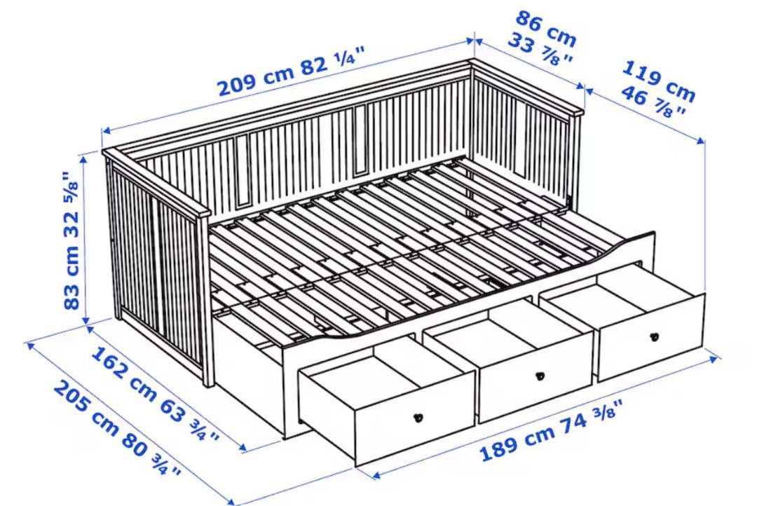 か*つ様 デイベッド 引き出し×3/マットレス×2, ホワイト/80x200 c