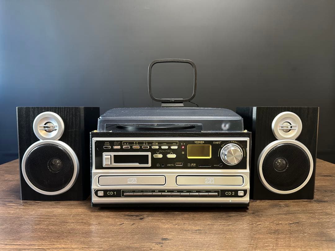 VERSOS VS-M002 マルチレコードプレーヤー ベルソス