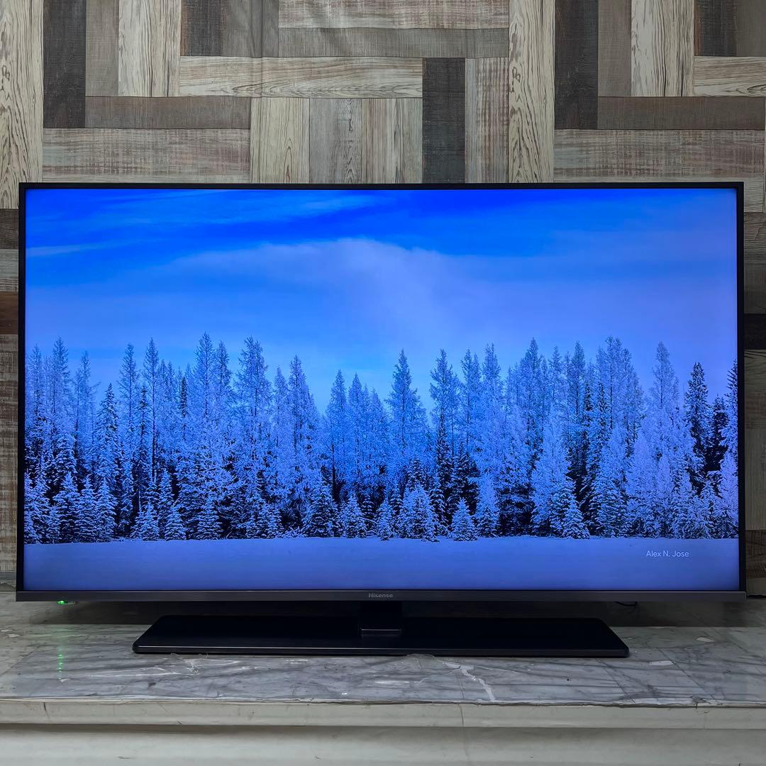 全国送料込❣️ハイセンス50型4Kスマートテレビ YouTubeNetflix