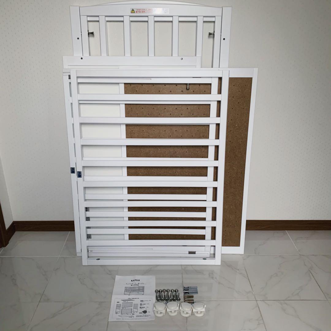 カトージプレミアムライン ハイタイプ ツーオープン ミニベッド　なおちゃん