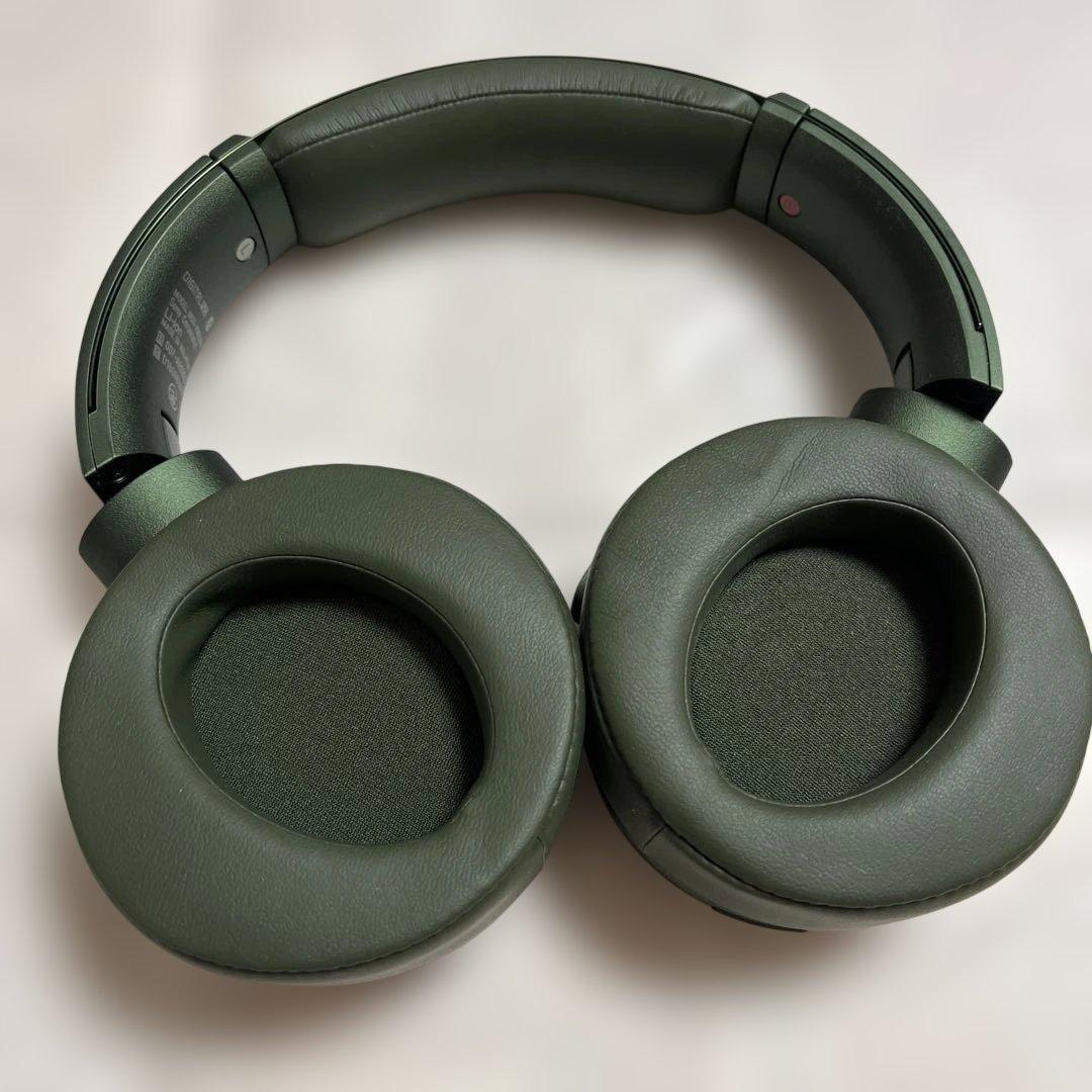 SONY ワイヤレスヘッドホン グリーン　MDR-XB950N1