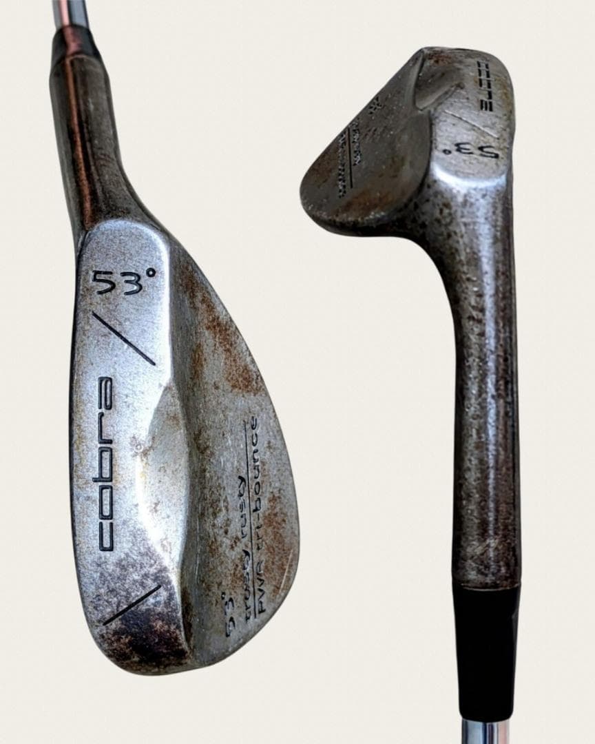 コブラCobra TRUSTY RUSTY tri-bounce 49°&53°