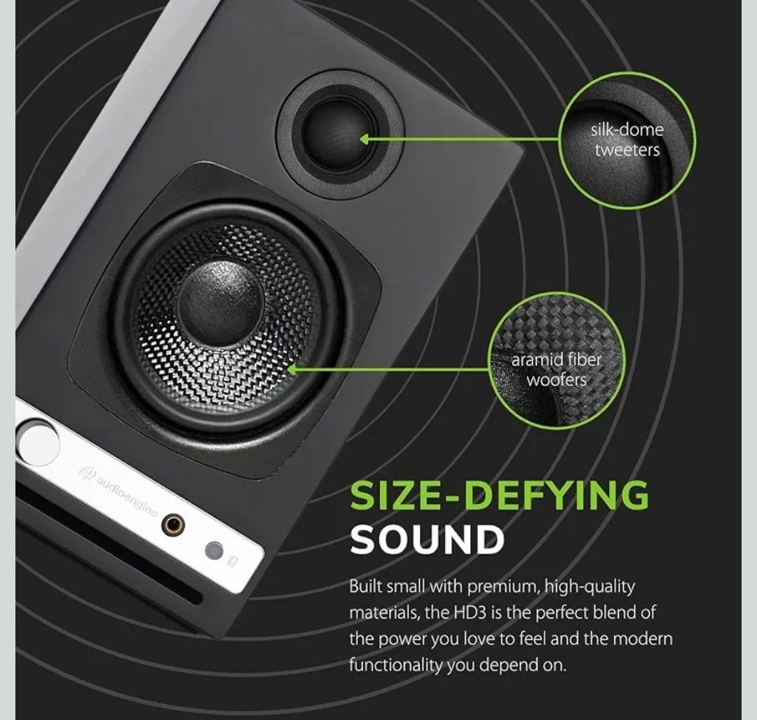 新品 Audioengine HD3 ブラック