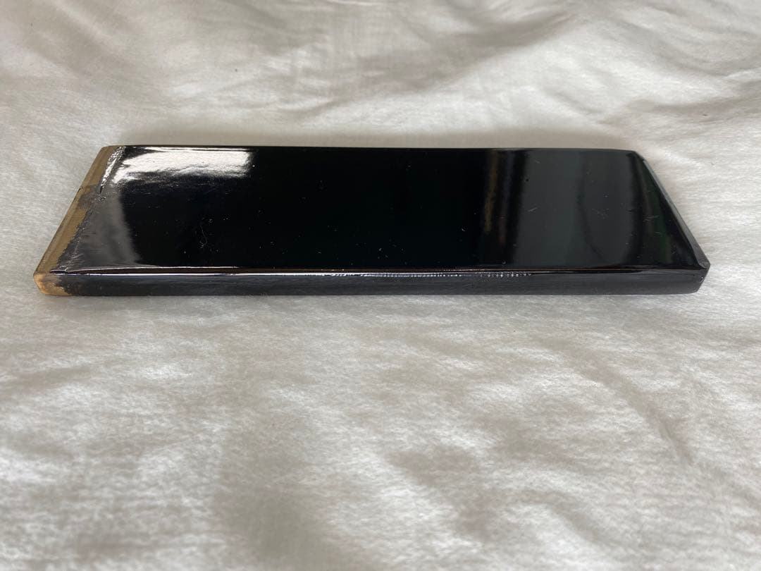 希少品　漆ハケ　刷毛庄　60粍　本体漆塗り済み