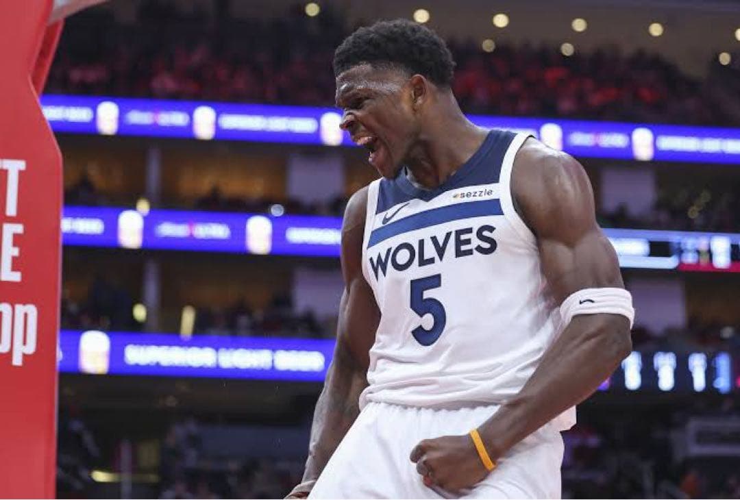 バスケ NBA ティンバーウルブズ　アンソニー・エドワーズ　ユニフォーム