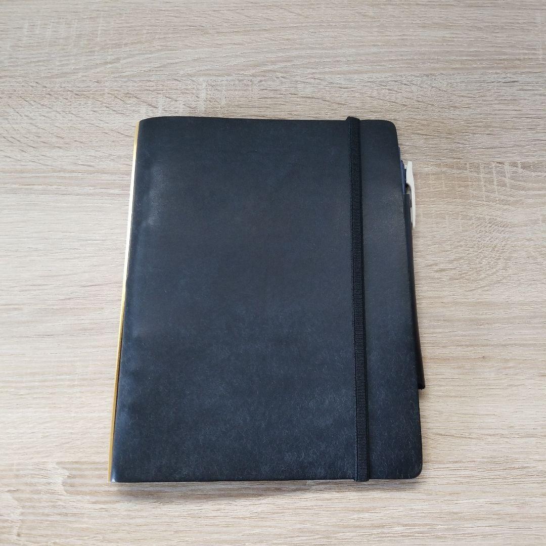 PLOTTERA プロッター A5 プエブロ ネイビー 金リング