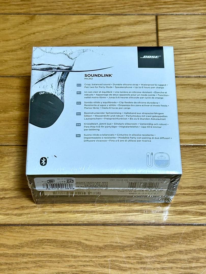 新品 Bose SoundLink Micro ワイヤレススピーカー ブラック