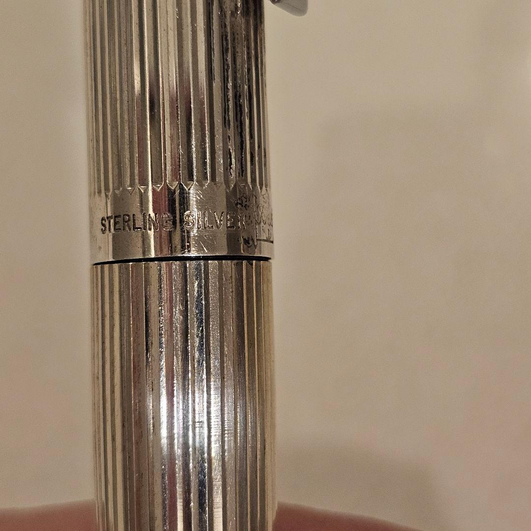 Sheaffer Sterling Silver ヴィンテージ万年筆