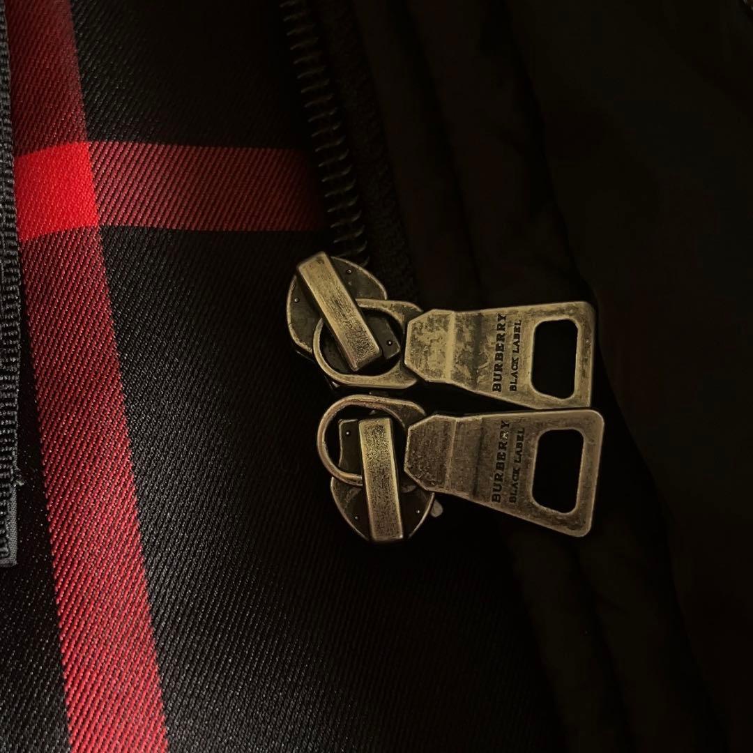 バーバリーブラックレーベルフォックスファーダウンジャケット