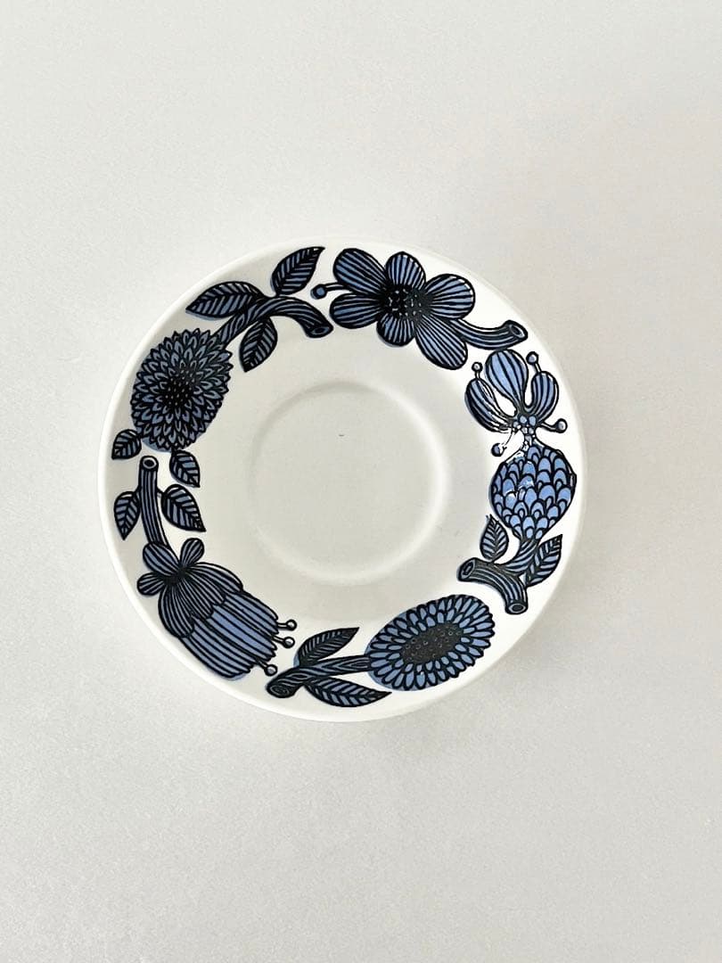 【北欧vitage】Gustavsberg 　 Blue Aster cs