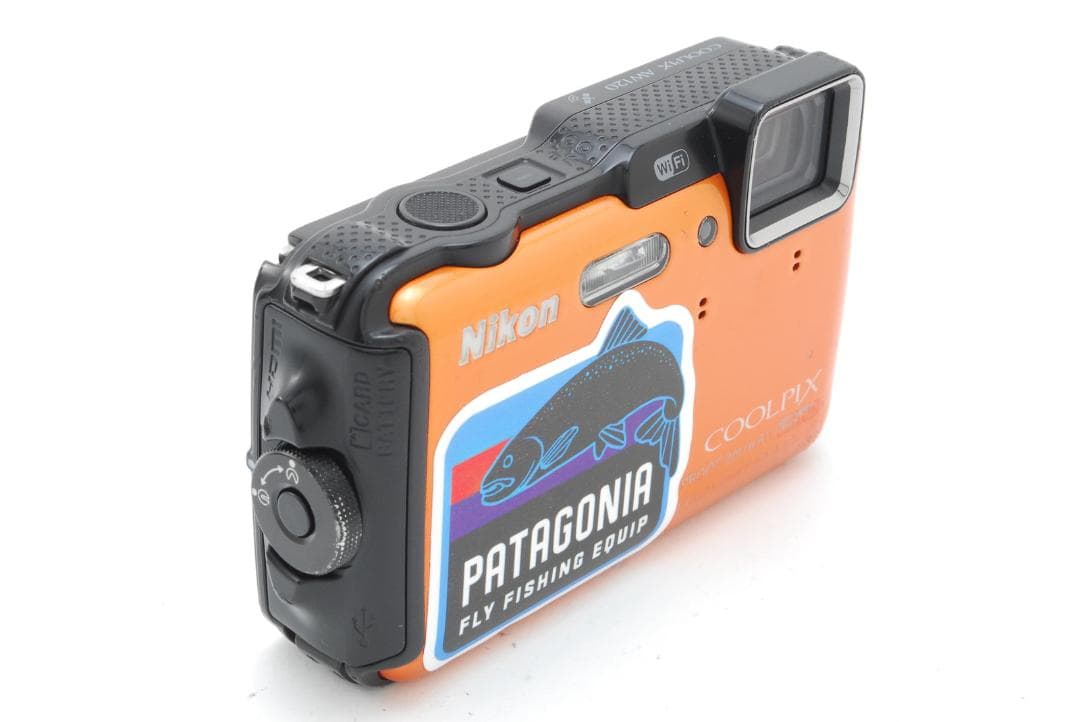 Nikon Coolpix aw120 オレンジ色 デジタルカメラ 動作確認済み