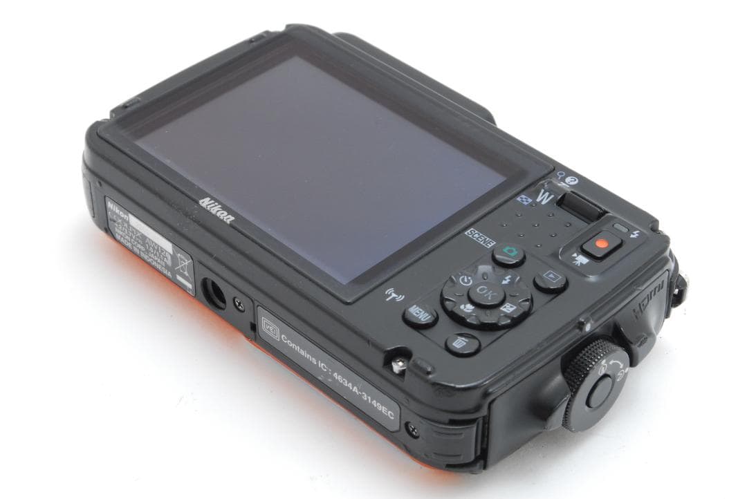 Nikon Coolpix aw120 オレンジ色 デジタルカメラ 動作確認済み