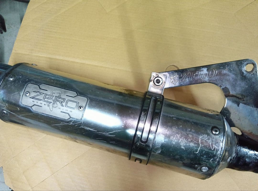ZERO ステンレス マフラー　DIO ZX AF35
