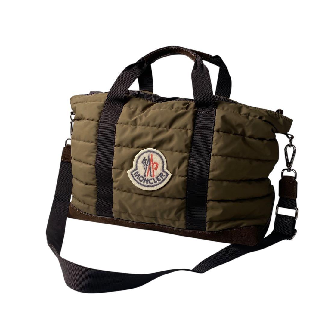 モンクレールMONCER 2way ナイロン トートバッグ ショルダーバッグ
