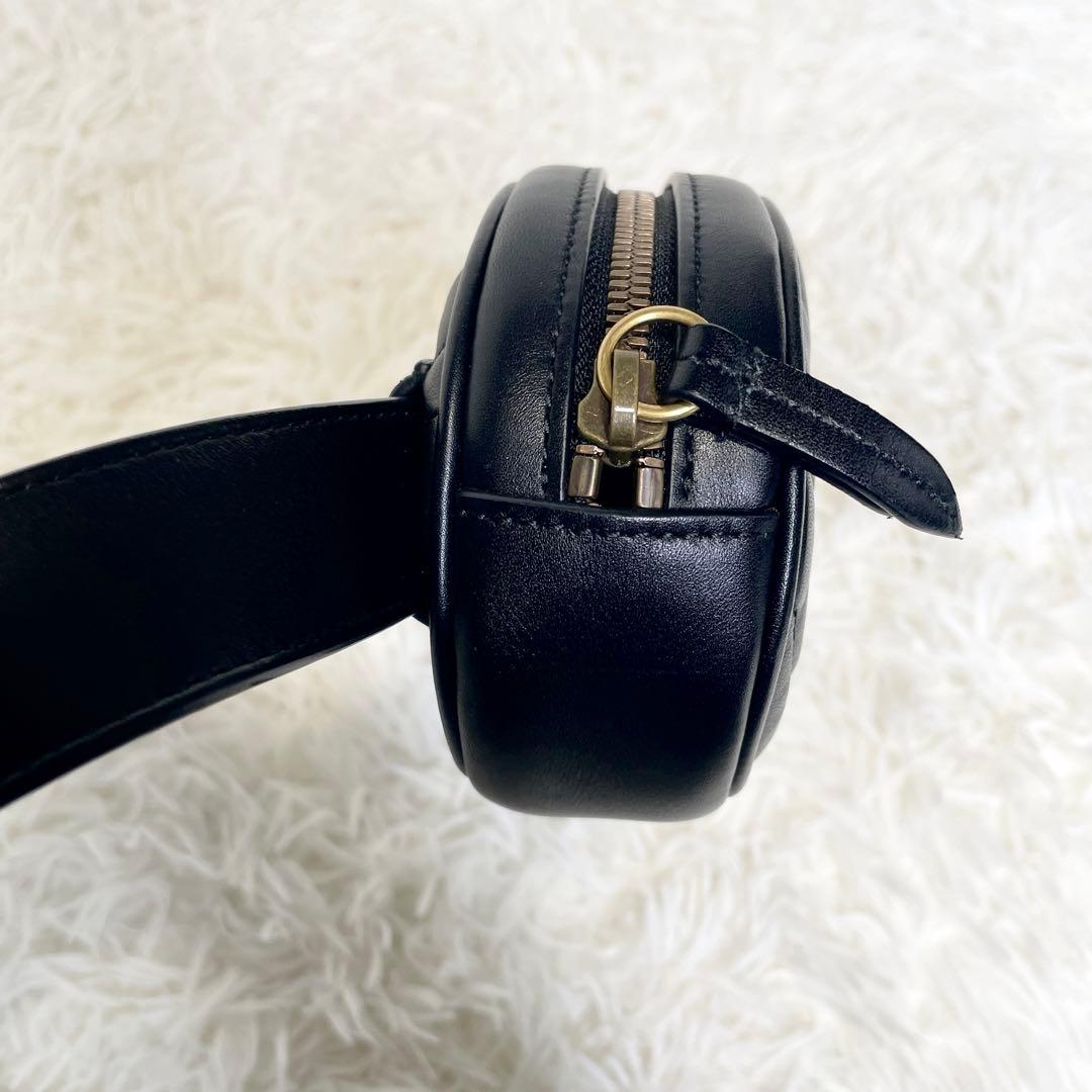 【極美品】GUCCI グッチ ボディバッグ ウエストポーチ マーモント GG